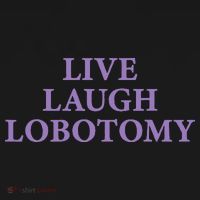 Live Laugh Lobotomy Funny Ironic 2000s Goth Punk Emo Sweatshirt thumb 3