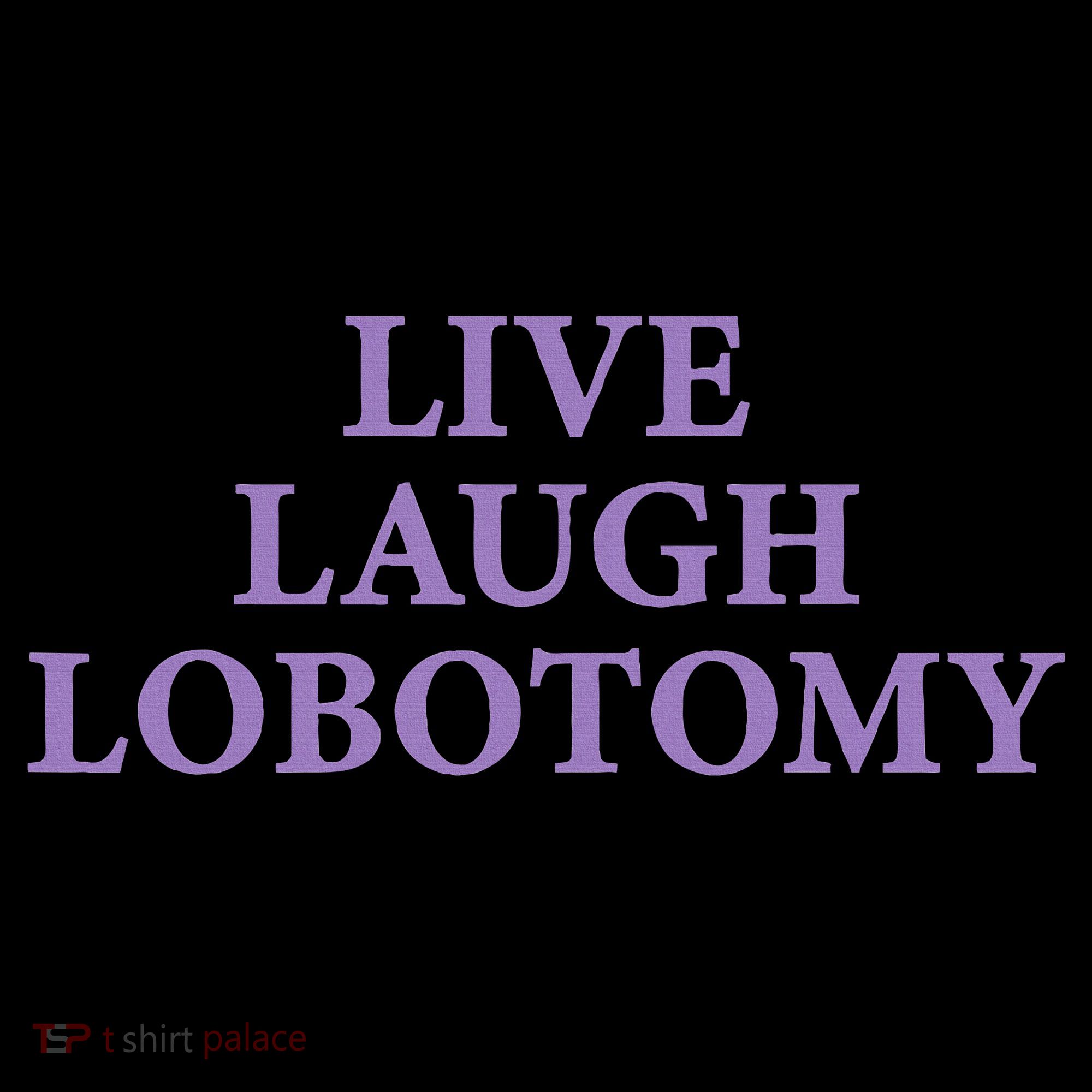 Live Laugh Lobotomy Funny Ironic 2000s Goth Punk Emo Ornament