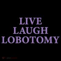 Live Laugh Lobotomy Funny Ironic 2000s Goth Punk Emo Toddler Hoodie thumb 2