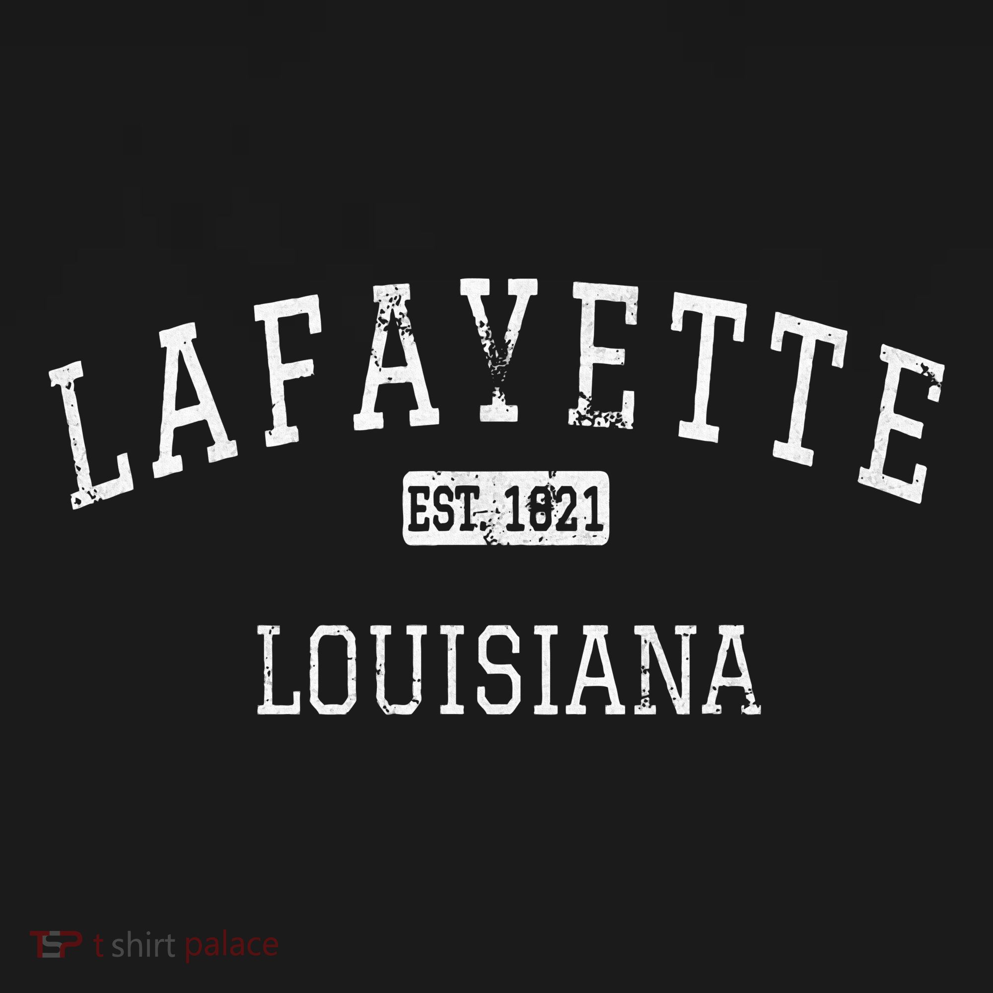 Lafayette Louisiana La Vintage T-Shirt