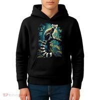 Lemurs Lemur Kids Hoodie thumb 4