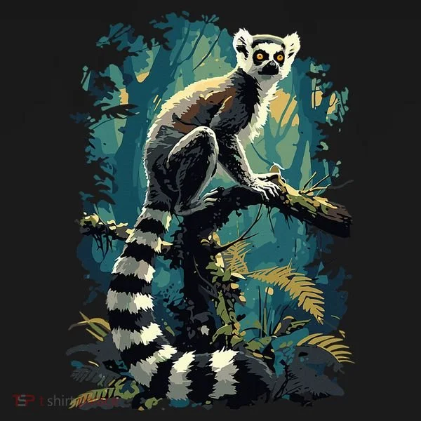 Lemurs Lemur Kids Long Sleeve Shirt