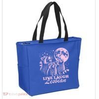 Live Laugh Lesbian Raccoon Lesbian Lgbtq Pride Month Tote Bag thumb 2