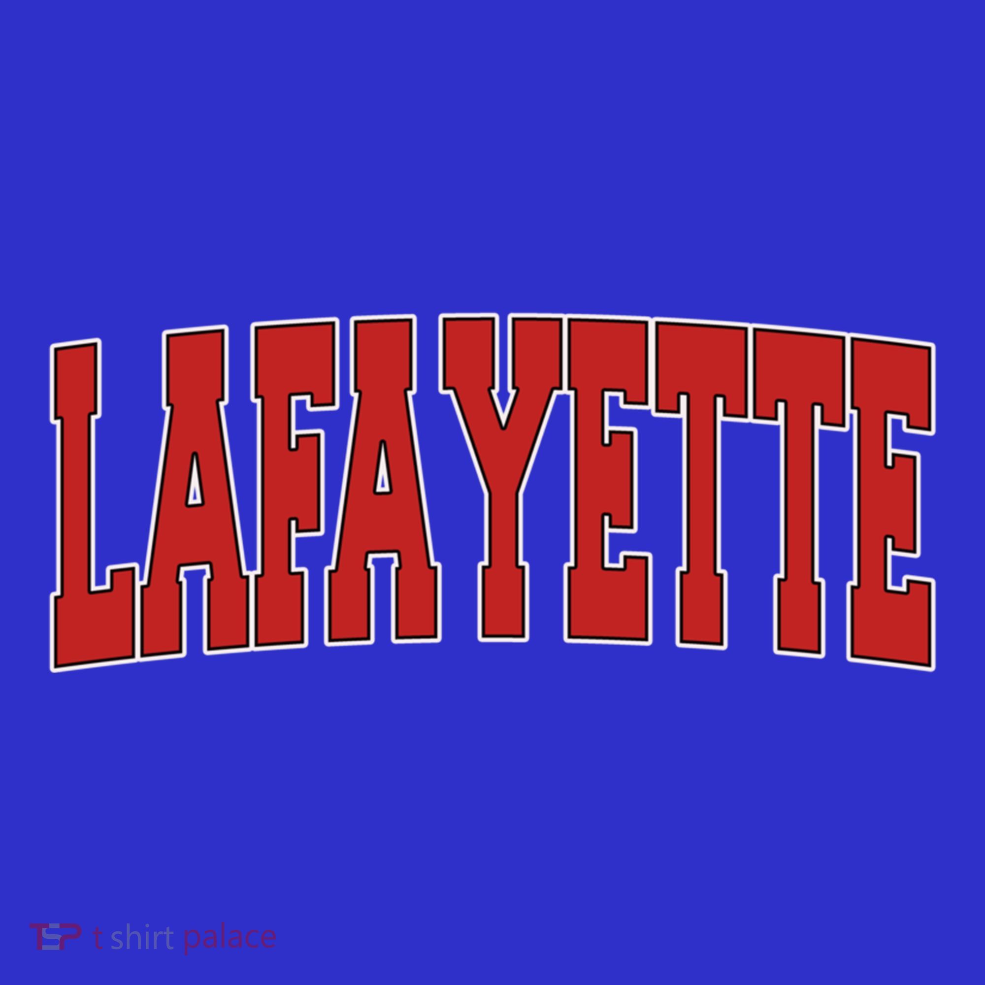 Lafayette La Louisiana Varsity Style Usa Vintage Sports Gift T-Shirt