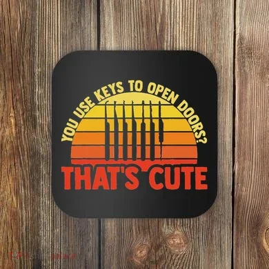 Locksmith Locksmithing Lock Picking Key Maker Lock Picker Coaster