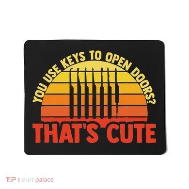 Locksmith Locksmithing Lock Picking Key Maker Lock Picker Mousepad