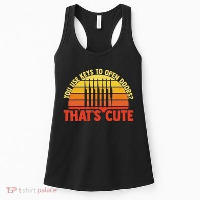 Locksmith Locksmithing Lock Picking Key Maker Lock Picker Women's Tank Top
