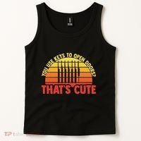 Locksmith Locksmithing Lock Picking Key Maker Lock Picker Tank Top thumb 2