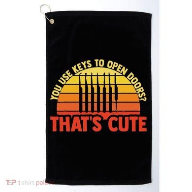 Locksmith Locksmithing Lock Picking Key Maker Lock Picker Golf Towel