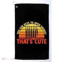 Locksmith Locksmithing Lock Picking Key Maker Lock Picker Golf Towel thumb 0