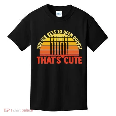 Locksmith Locksmithing Lock Picking Key Maker Lock Picker Kids T-Shirt