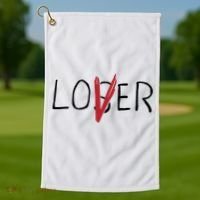 Loser Lover Golf Towel thumb 1