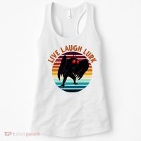 Live Laugh Lurk Mothman Retro Sunset Women's Tank Top thumb 0