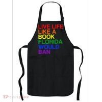 Live Life Like A Book Florida Would Ban Lgbt Month Apron thumb 0