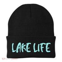 Lake Life Meaningful Gift Lake Meaningful Gift / Graphic Meaningful Gift Beanie thumb 0