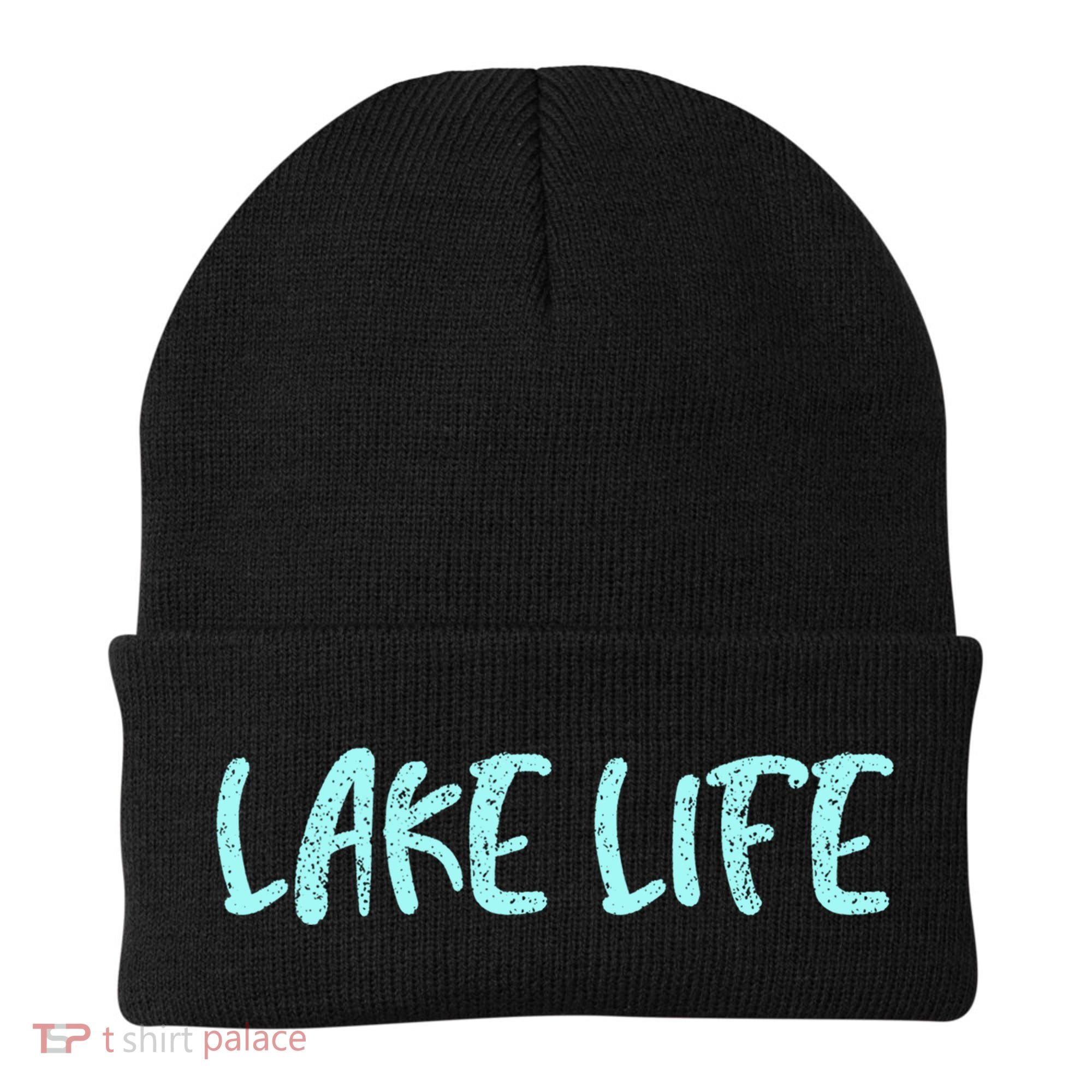 Lake Life Meaningful Gift Lake Meaningful Gift / Graphic Meaningful Gift Beanie