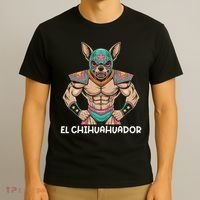Lucha Libre Mexican Wrestler Mask Wrestling Luchador T-Shirt thumb 3