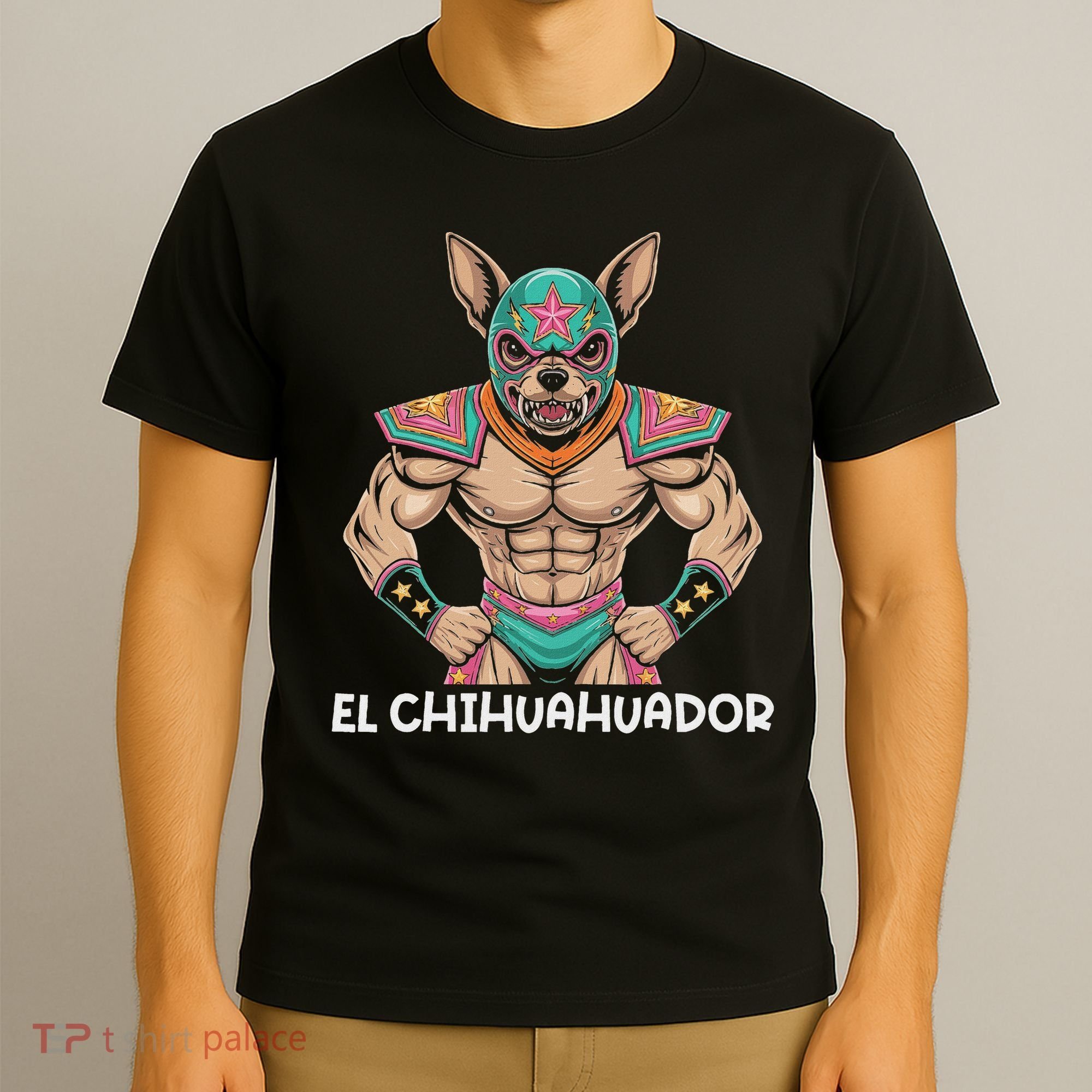 Lucha Libre Mexican Wrestler Mask Wrestling Luchador T-Shirt