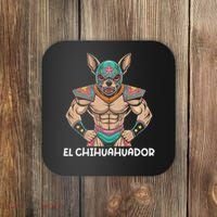 Lucha Libre Mexican Wrestler Mask Wrestling Luchador Coaster thumb 0
