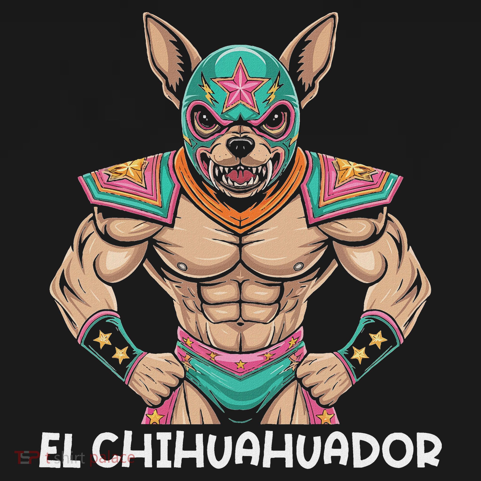 Lucha Libre Mexican Wrestler Mask Wrestling Luchador Polo