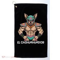 Lucha Libre Mexican Wrestler Mask Wrestling Luchador Golf Towel thumb 0