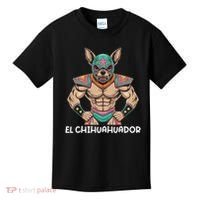 Lucha Libre Mexican Wrestler Mask Wrestling Luchador Kids T-Shirt thumb 0