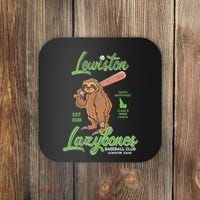 Lewiston Lazybones Minor League Retro Baseball Team Coaster thumb 0