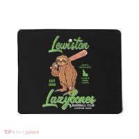 Lewiston Lazybones Minor League Retro Baseball Team Mousepad thumb 0