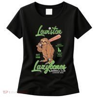 Lewiston Lazybones Minor League Retro Baseball Team Women's T-Shirt thumb 0