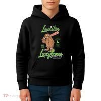 Lewiston Lazybones Minor League Retro Baseball Team Kids Hoodie thumb 4