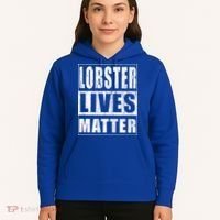 Lobster Lives Matter Funny Environtist Gift Ecologist Gift Hoodie thumb 5