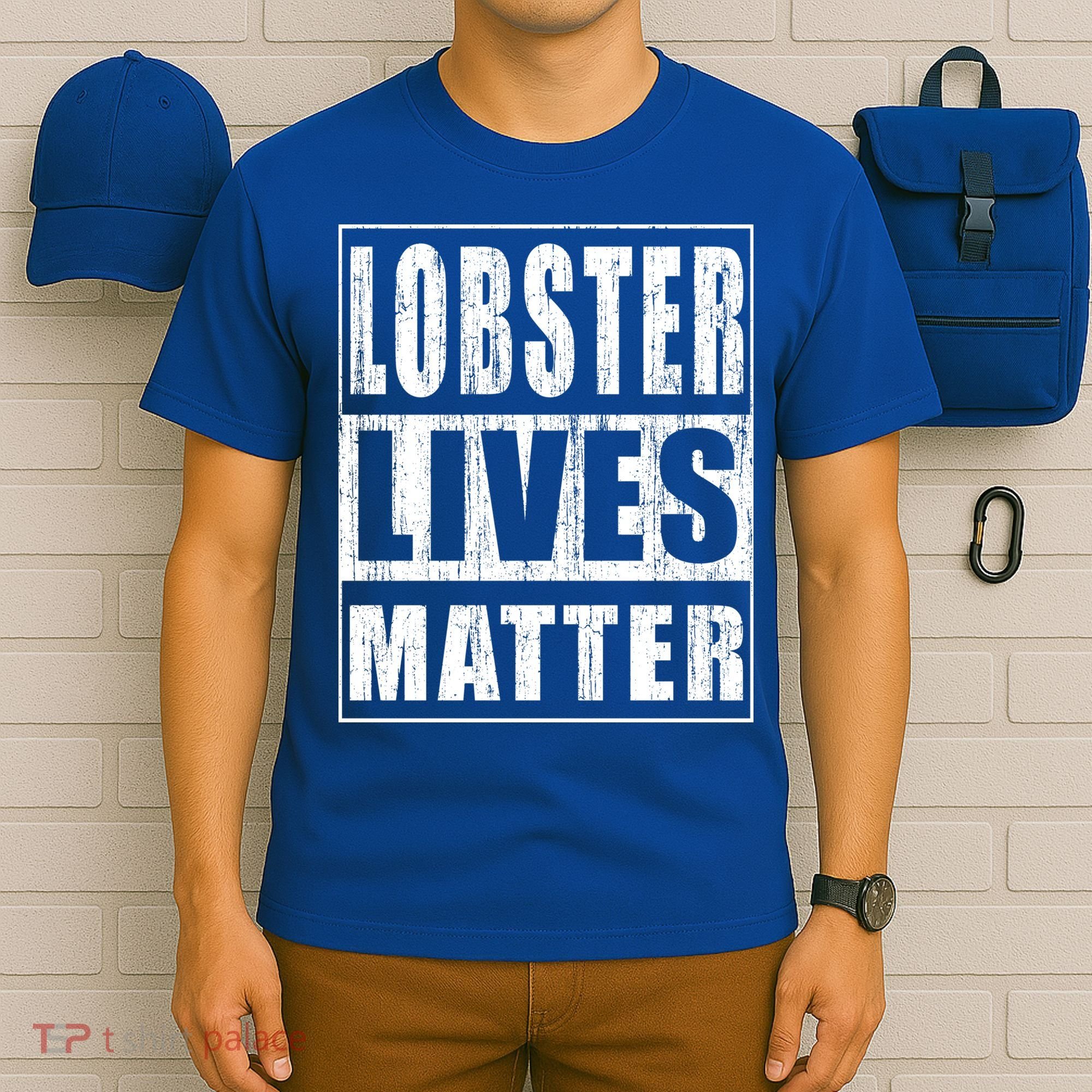 Lobster Lives Matter Funny Environtist Gift Ecologist Gift T-Shirt