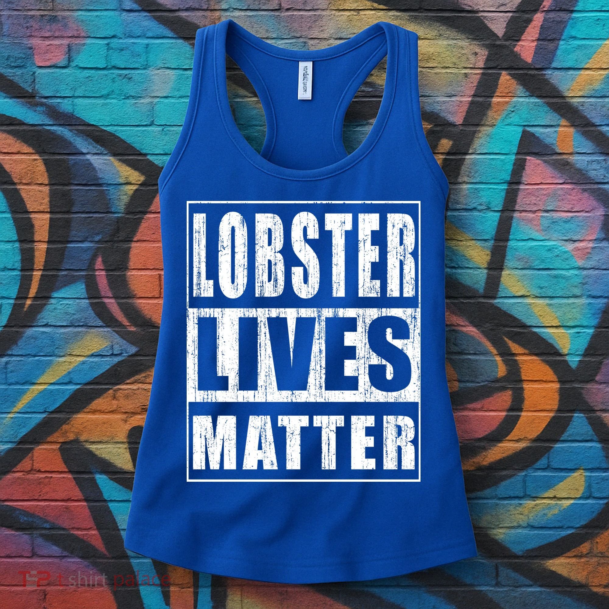 Lobster Lives Matter Funny Environtist Gift Ecologist Gift Women's Tank Top