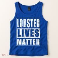 Lobster Lives Matter Funny Environtist Gift Ecologist Gift Tank Top thumb 2