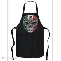 Lucha Libre Mexico Flag Wrestling Mask For Women Apron thumb 0