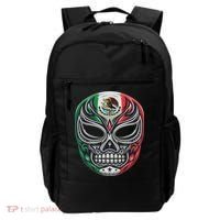 Lucha Libre Mexico Flag Wrestling Mask For Women Backpack thumb 0