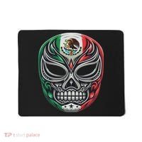 Lucha Libre Mexico Flag Wrestling Mask For Women Mousepad thumb 0