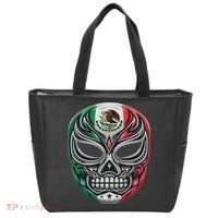 Lucha Libre Mexico Flag Wrestling Mask For Women Tote Bag thumb 0