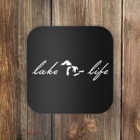 Lake Life Michigan Great Lakes Coaster thumb 0