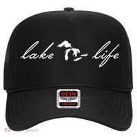Lake Life Michigan Great Lakes Hat thumb 0