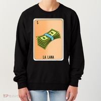 La Lana Mexican Slang Chicano Bingo Cards Women's Sweatshirt thumb 0