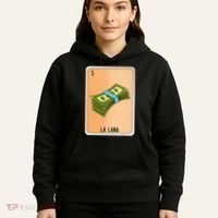 La Lana Mexican Slang Chicano Bingo Cards Hoodie thumb 5