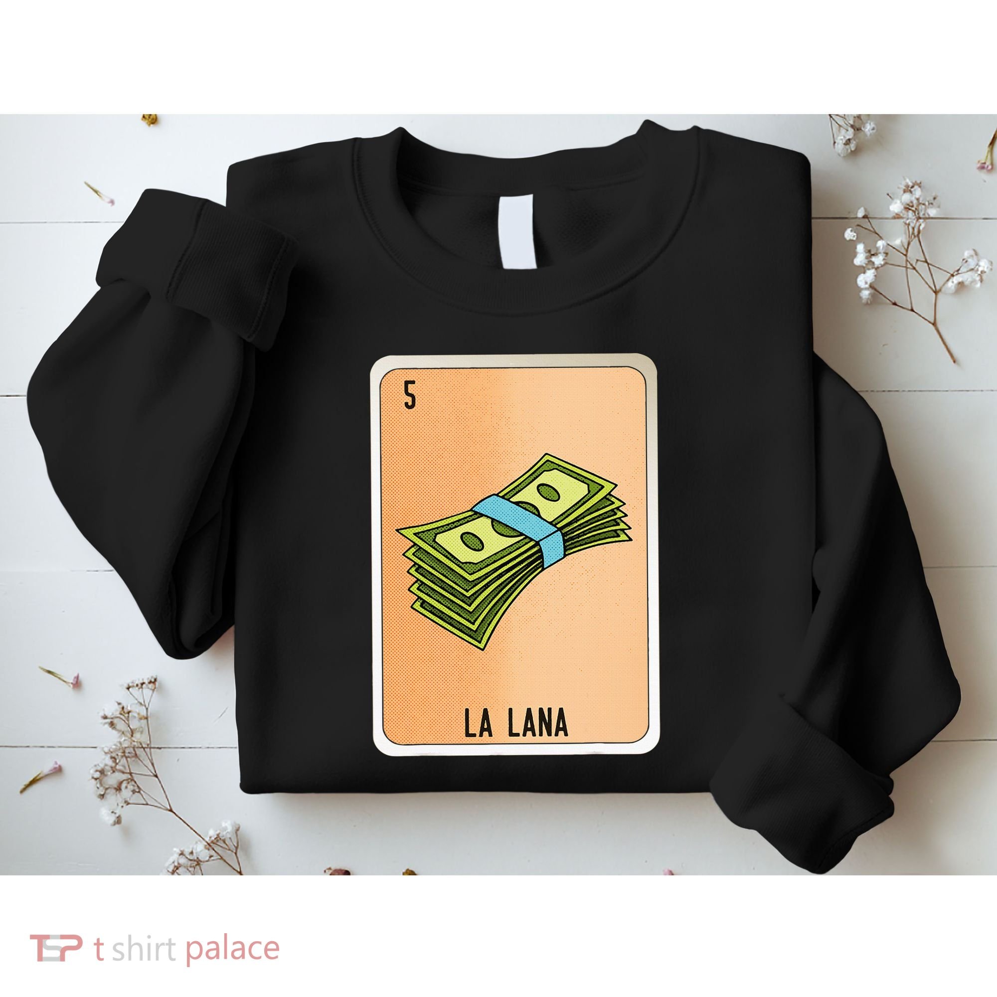 La Lana Mexican Slang Chicano Bingo Cards Sweatshirt