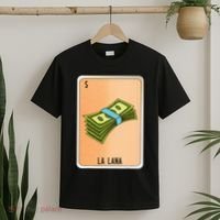 La Lana Mexican Slang Chicano Bingo Cards T-Shirt thumb 2