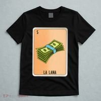 La Lana Mexican Slang Chicano Bingo Cards T-Shirt thumb 5