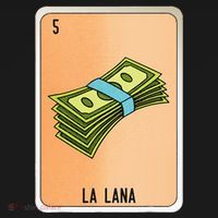La Lana Mexican Slang Chicano Bingo Cards Coaster thumb 2