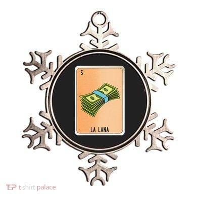 La Lana Mexican Slang Chicano Bingo Cards Ornament