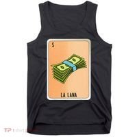La Lana Mexican Slang Chicano Bingo Cards Tank Top thumb 0
