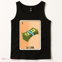 La Lana Mexican Slang Chicano Bingo Cards Tank Top thumb 2