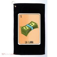 La Lana Mexican Slang Chicano Bingo Cards Golf Towel thumb 0